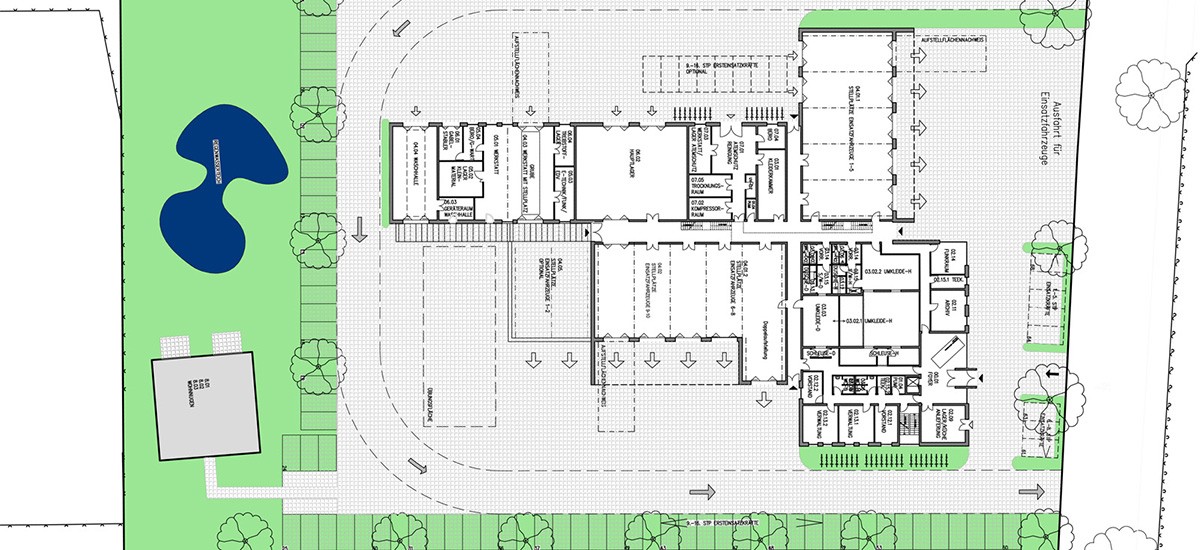 GAWS Architekten WbW Feuerwehrhaus Reinbek