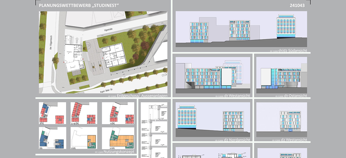 GAWS Architekten WbW Studinest Rostock